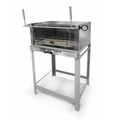 FORNO LASTRO GUILHOTINA GAS 700 - METVISA - FLGG.70 FORNO LASTRO GUILHOTINA GAS 700 - METVISA - FLGG.70