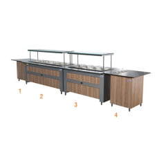 BUFFET MODULADO | LINHA POP - VF-011 - BF-008 - RF-133 - VF-012 BUFFET MODULADO | LINHA POP - VF-011 - BF-008 - RF-133 - VF-012